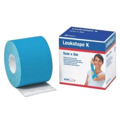 LEUKOTAPE K 5 CM X 5 M AZUL X 1 UNID