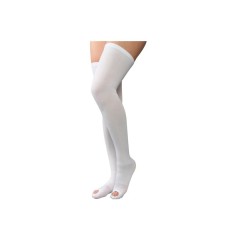 MEDIAS ANTIEMBOLICA PUNT ABIERTA XL BLANCO COMPRINET (DM) X 1