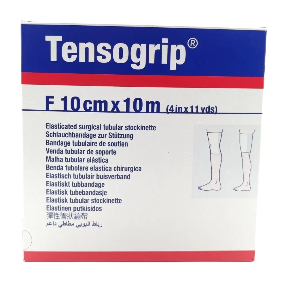 TENSOGRIP F VENDA TUBULAR BLANCO 10CM X 10M