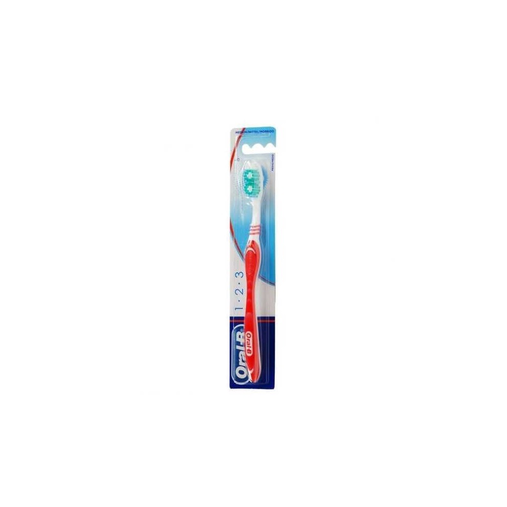ORAL B CEPILLO 123 MEDIANO X 1 UND