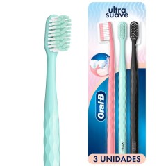 ORAL B CEPILLO ICONIC ULTRA SOFT X 3 UND
