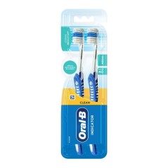 ORAL B CEPILLO INDICATOR PLUS MEDIO X 2 UND