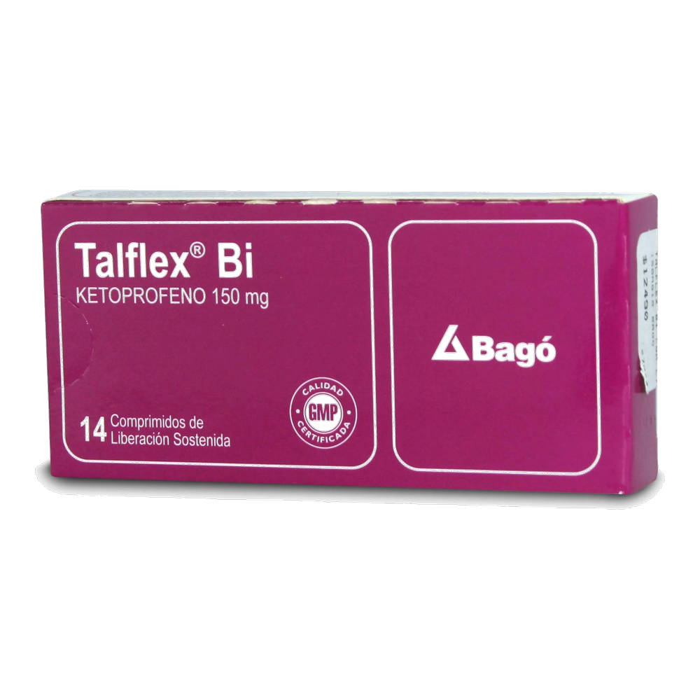 TALFLEX BI COM 150 MG X 14