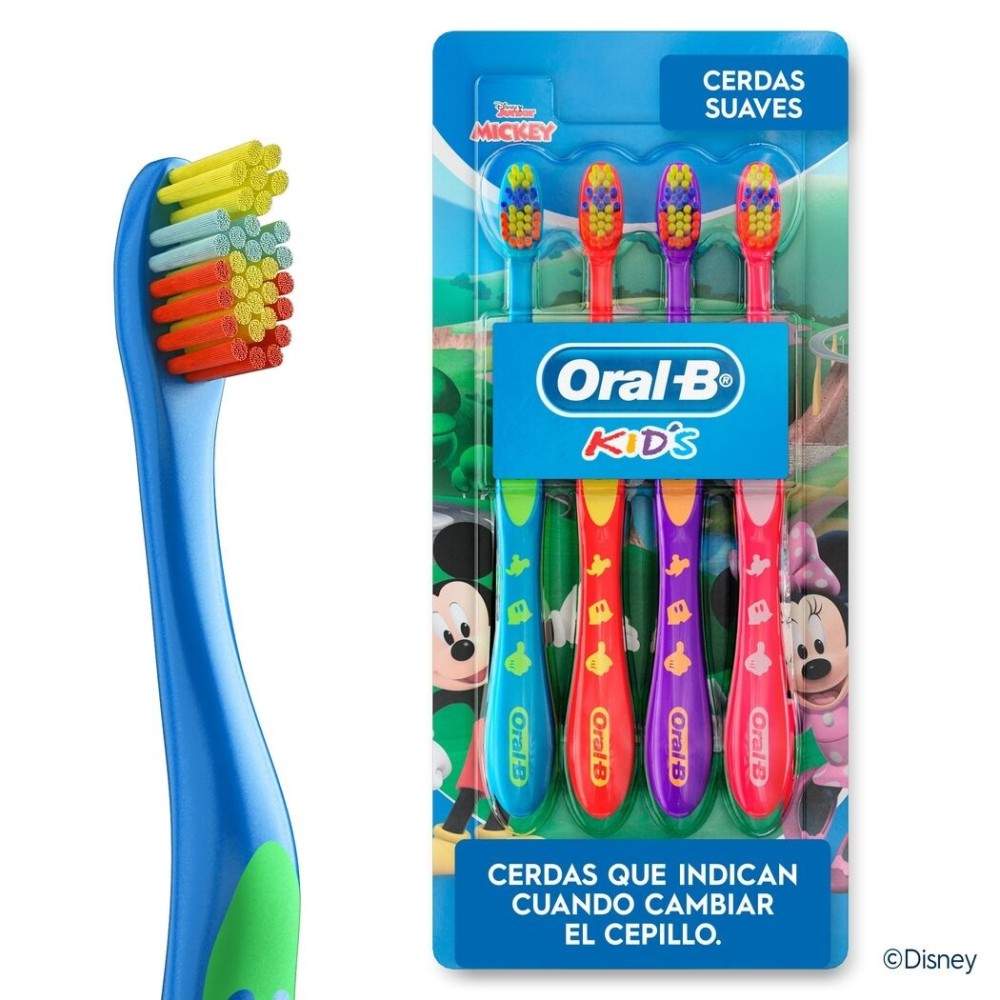 ORAL B CEPILLO KIDS MICKEY X 3 UND