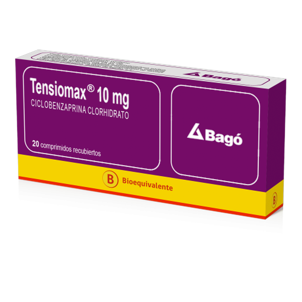 TENSIOMAX COM 10 MG X 20