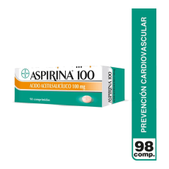 ASPIRINA INF COM 100 MG X 98