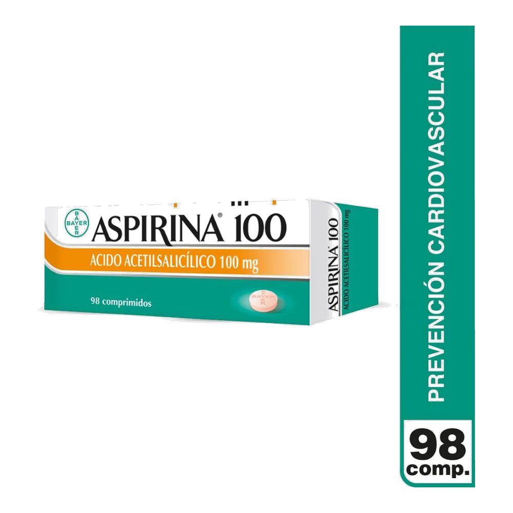 ASPIRINA INF COM 100 MG X 98