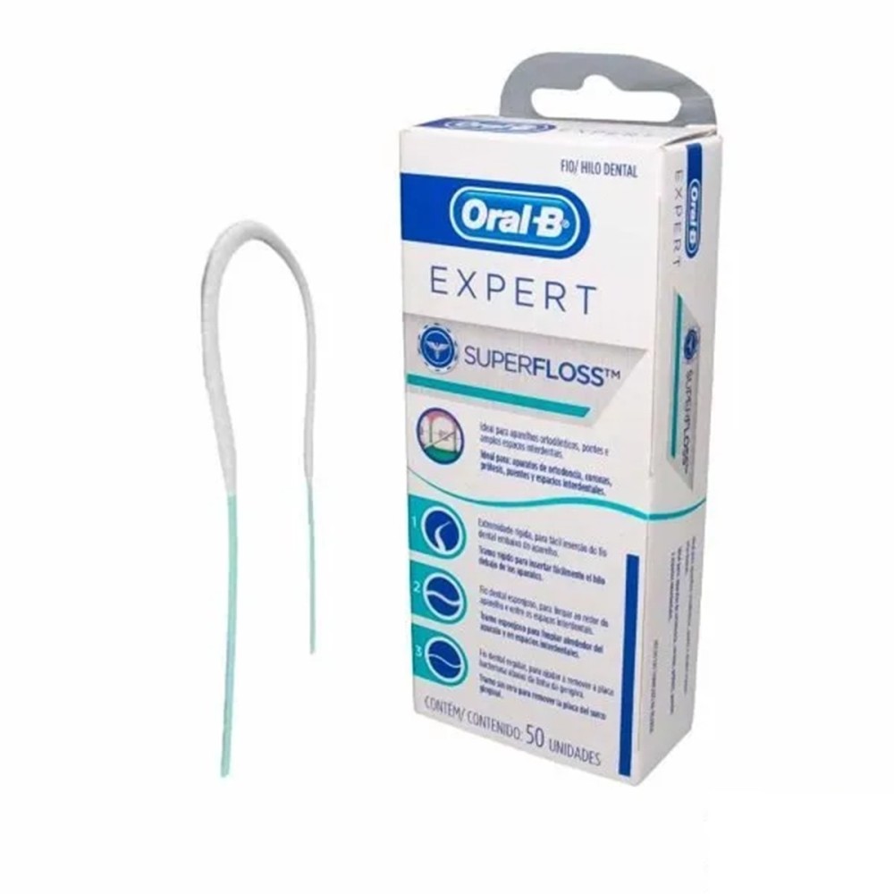 ORAL B HILO SUPER FLOSS 50 FILAMENTOS