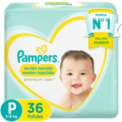 PAMPERS PREMIUM CARE RN+ X 36 UND
