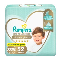 PAMPERS PREMIUM CARE XXXG X 52 UND