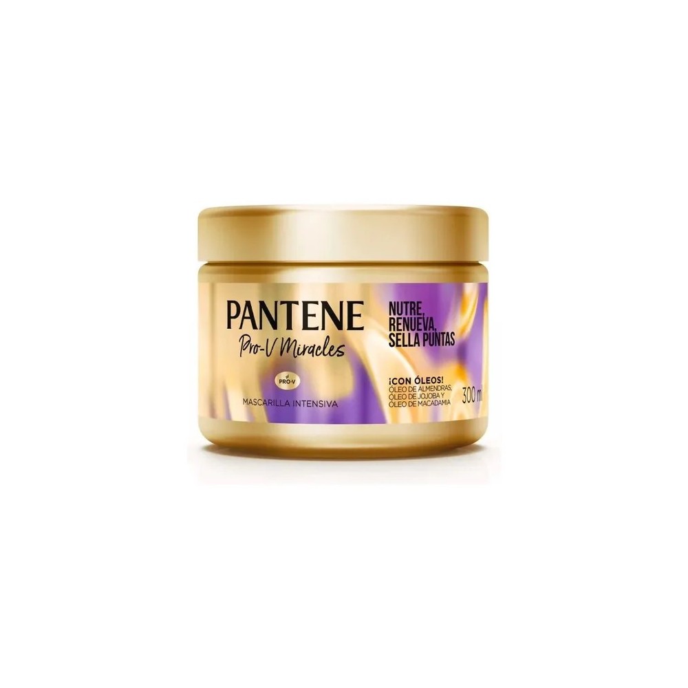 PANTENE MASCARILLA ALMENDRA JOJOBA MACADAMIA X 300 ML