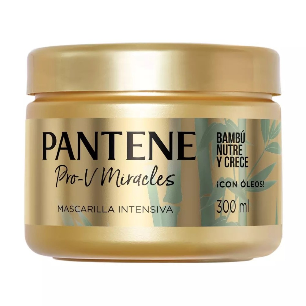 PANTENE MASCARILLA INTENSIVA BAMBU NUTRE Y CRECE X 300 ML