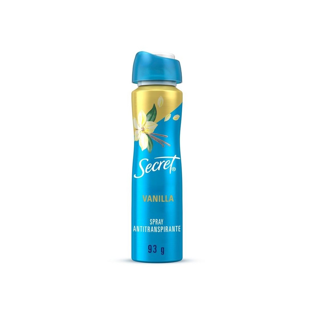 SECRET DEO SPRAY VAINILLA X 93 GR