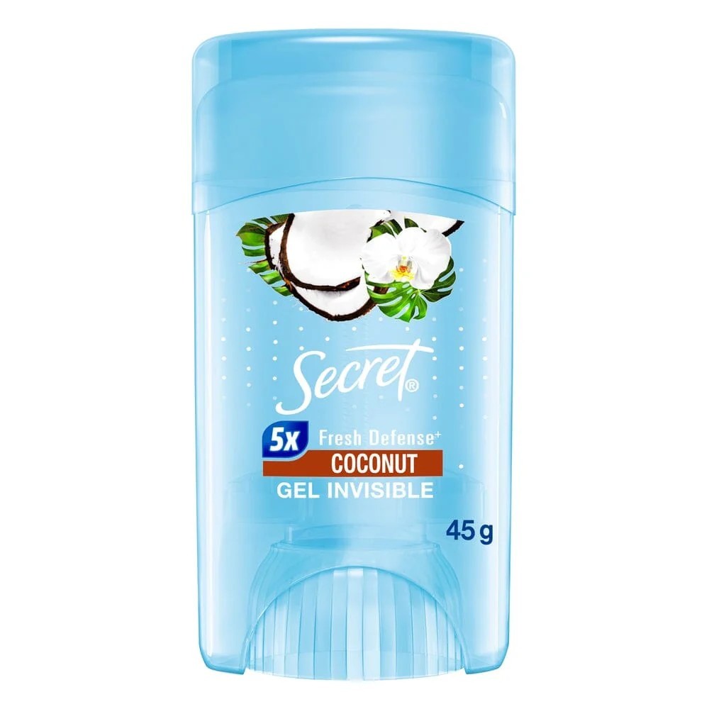 SECRET GEL CLEAR COCONUT X 45 GR