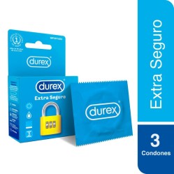 DUREX EXTRA SEGURO X 3 PRESERV (DM)