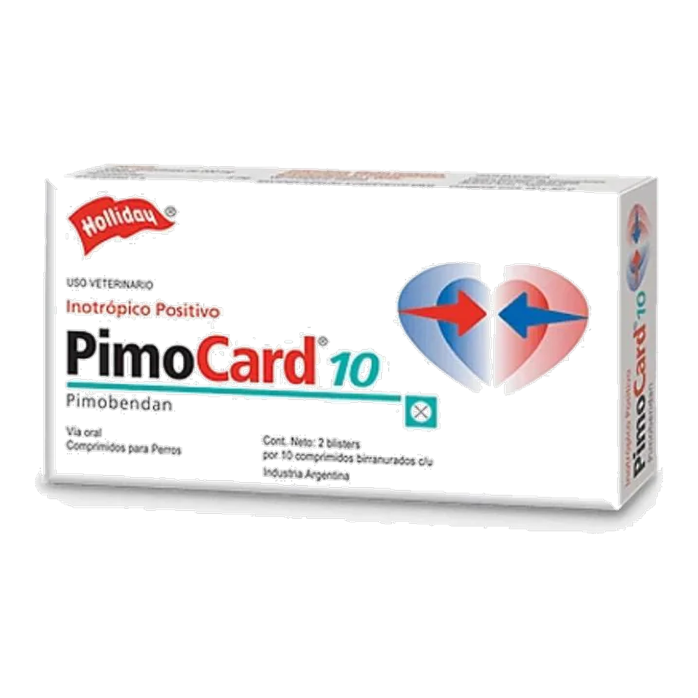 PIMOCARD COM 10 MG X 20 UND