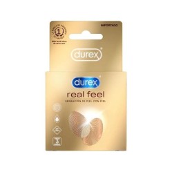 DUREX REAL FEEL X 3 PRESERV (DM)