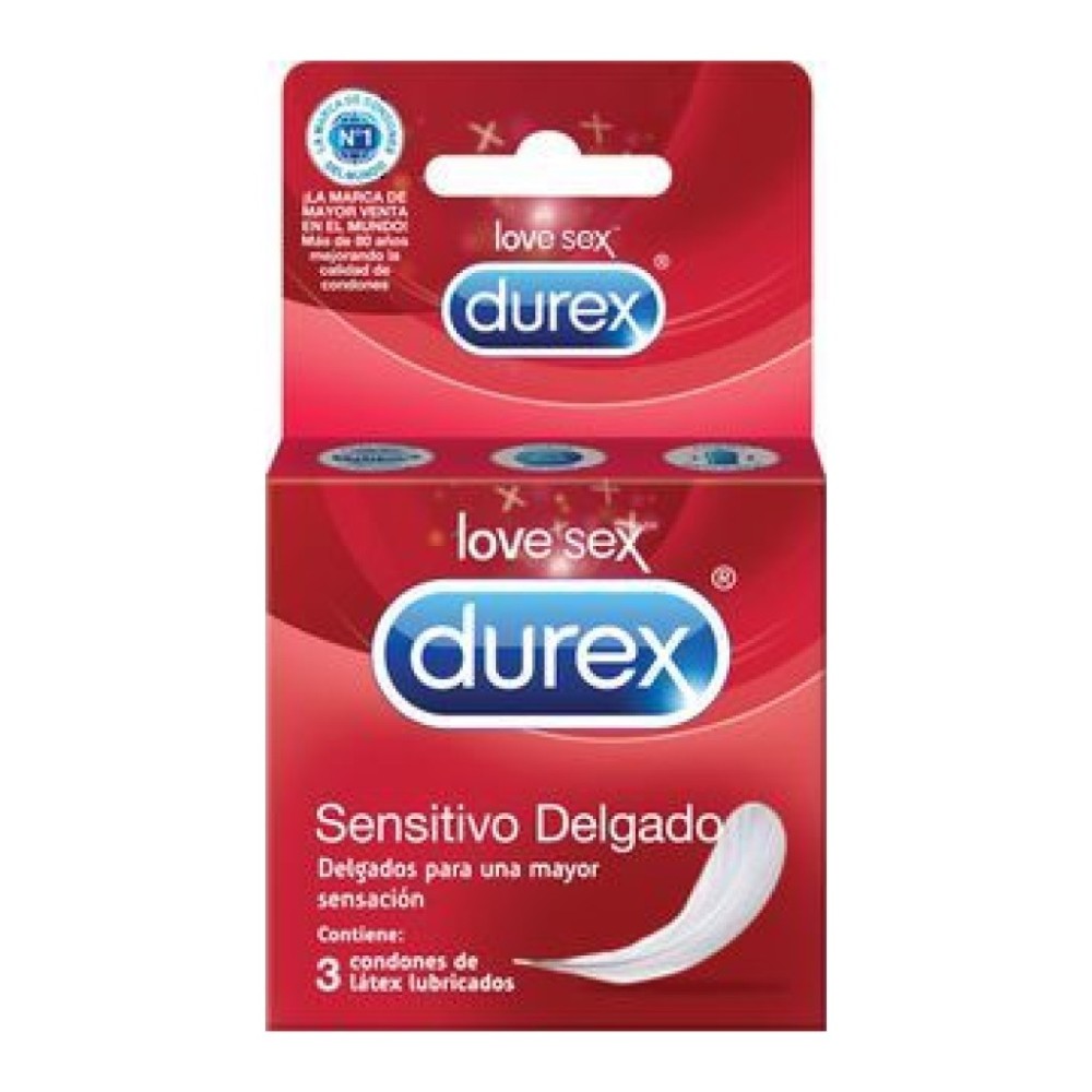 DUREX SENSIT DELGADO X 3 PRESERV (DM)