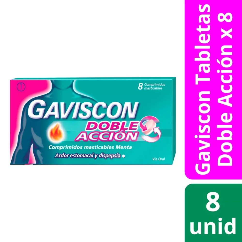 GAVISCON DA COM MAS X 8