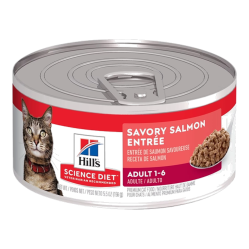 HILLS ALIMENTO GATO ADULTO (SALMON) LATA X 156 GR