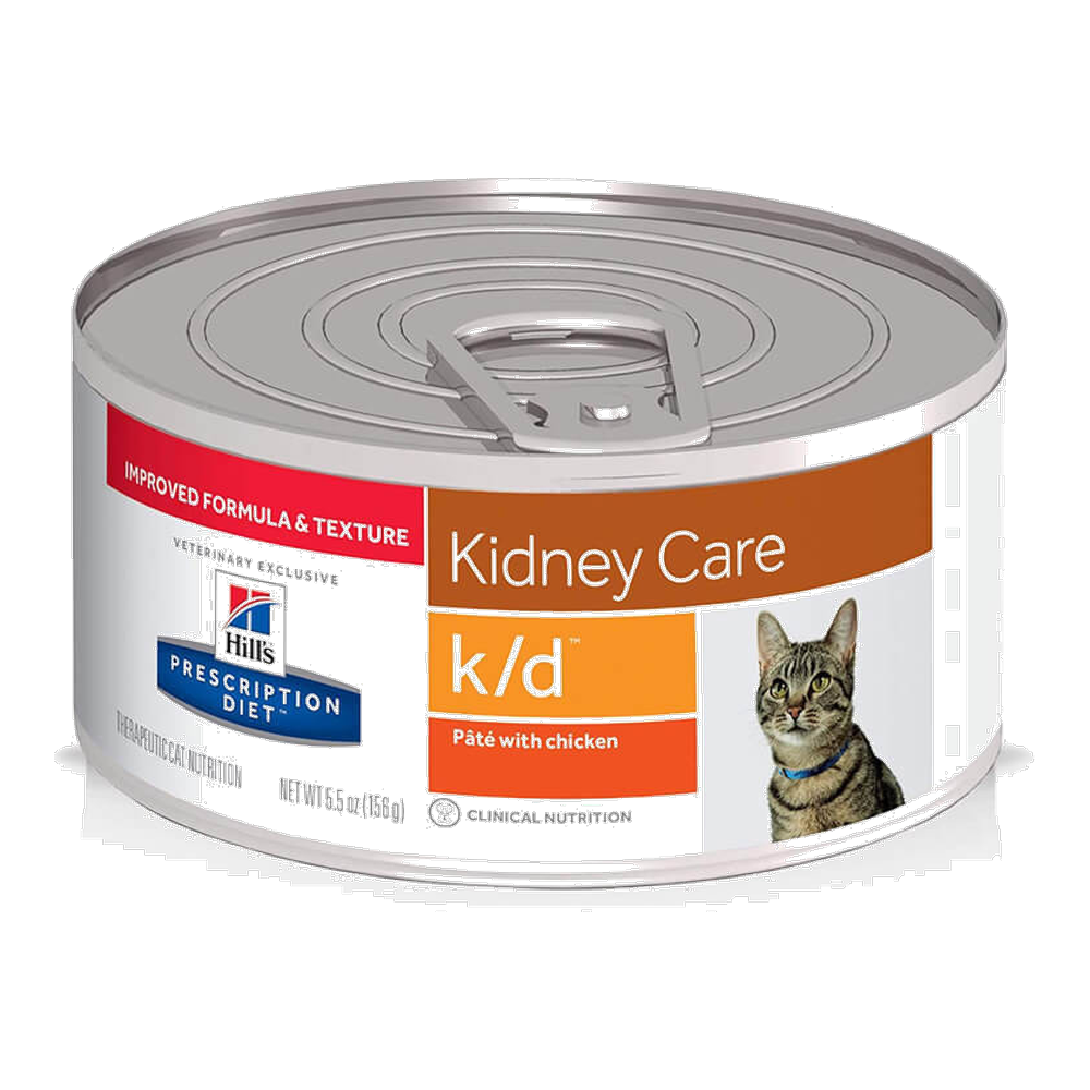 HILLS ALIMENTO GATO K/D (POLLO) LATA X 156 GR