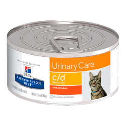 HILS ALIMENTO GATO C/D (POLLO) LATA 156 GR