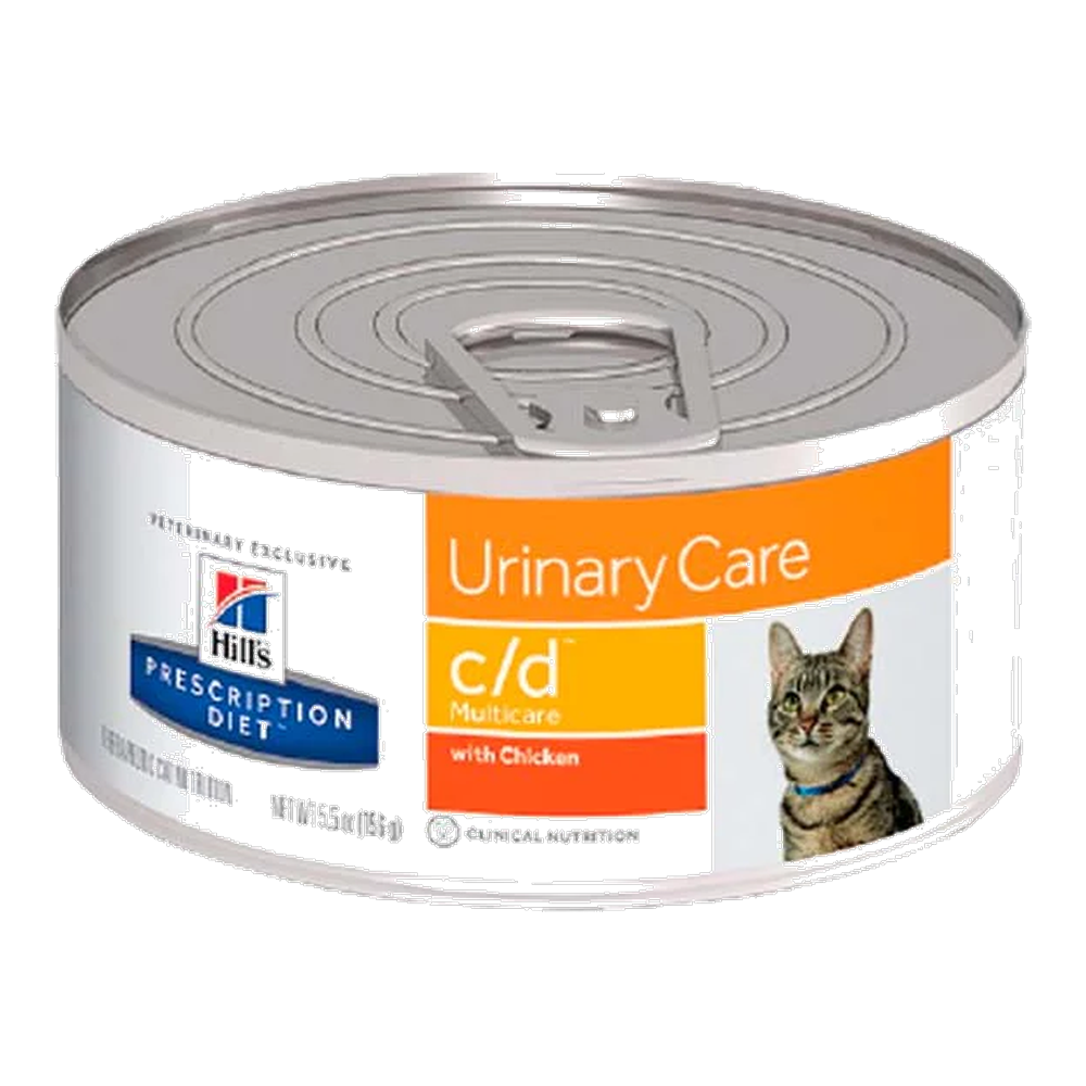 HILS ALIMENTO GATO C/D (POLLO) LATA 156 GR