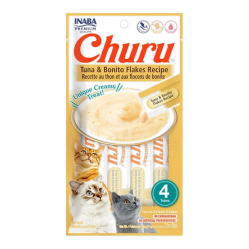 CHURU ATUN CON HOJUELAS DE BONITO X 4 UND