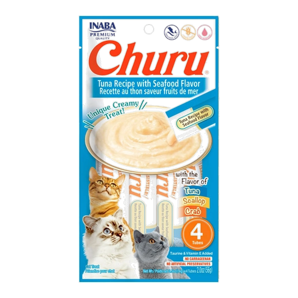 CHURU ATUN CON MARISCOS X 4 UND