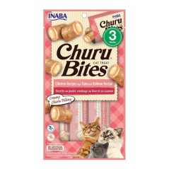 CHURU BITES WRAPS ATUN CON SALMON X 3 UND