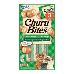 CHURU BITES WRAPS POLLO CON ATUN X 3 UND