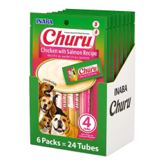CHURU DOG POLLO X 4 UND