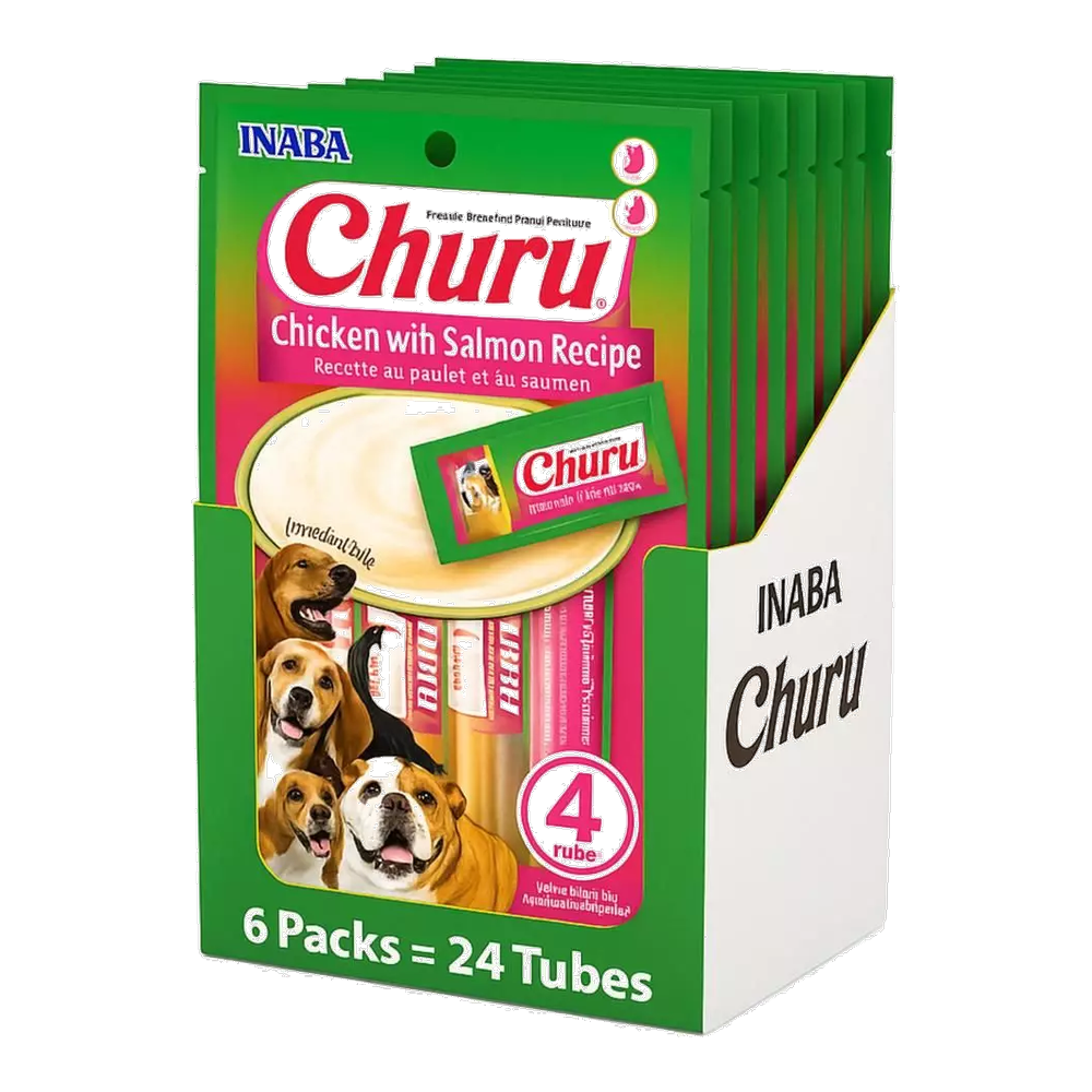 CHURU DOG POLLO X 4 UND
