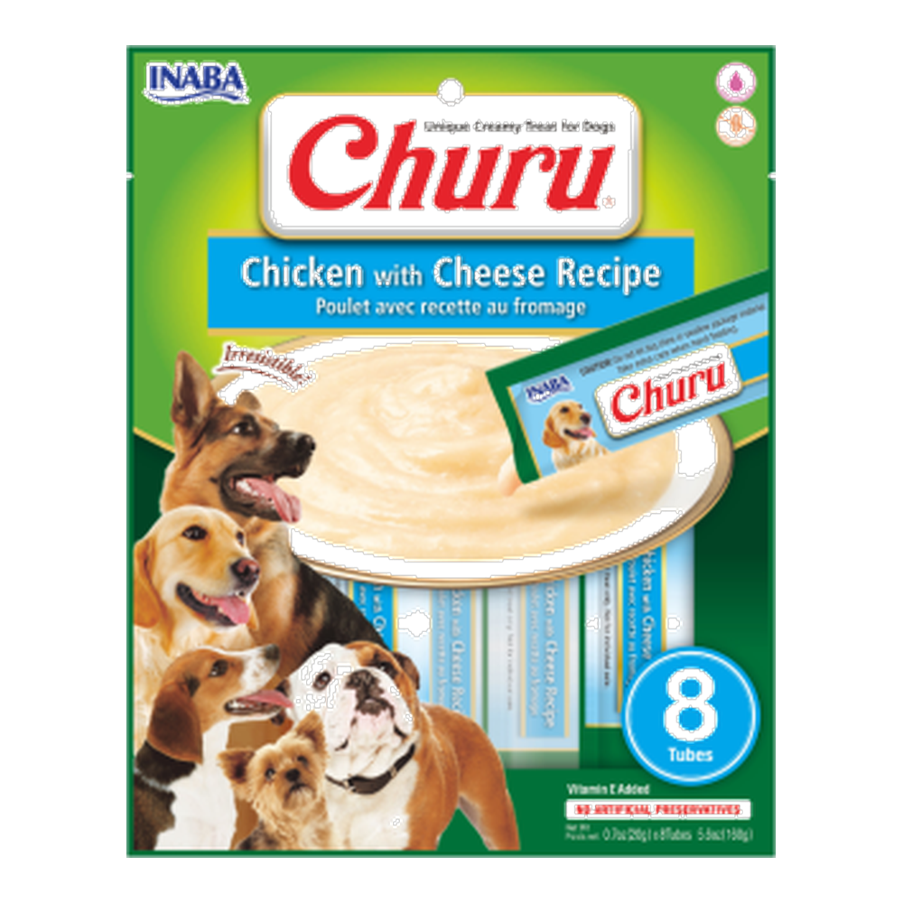 CHURU DOG POLLO Y QUESO X 8 UND