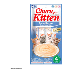 CHURU FOR KITTEN ATUN SACHET X 4 UND
