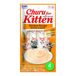 CHURU FOR KITTEN CHICKEN RECIPE SACHET X 4 UND