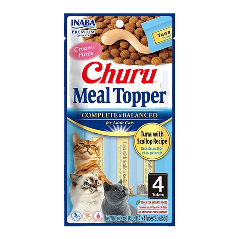 CHURU MEAL TOPPER ATUN GATO X 4 UND