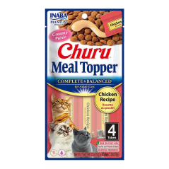 CHURU MEAL TOPPER POLLO GATO X 4