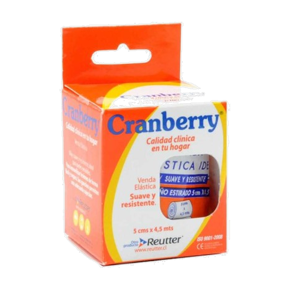 CRANBERRY VENDA ELAST PIEL 5 CM X 4.5 MT X 1 REUTTER (DM)