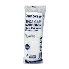 CRANBERRY VENDA GASA ELASTICADA 10 CM X 4 M X 20 UND (DM)