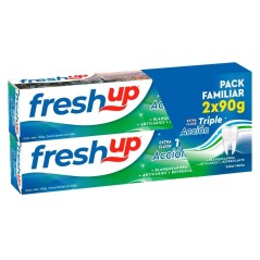 FRESHUP CREMA DENTAL TRIPLE ACCION 2 X 90 GR
