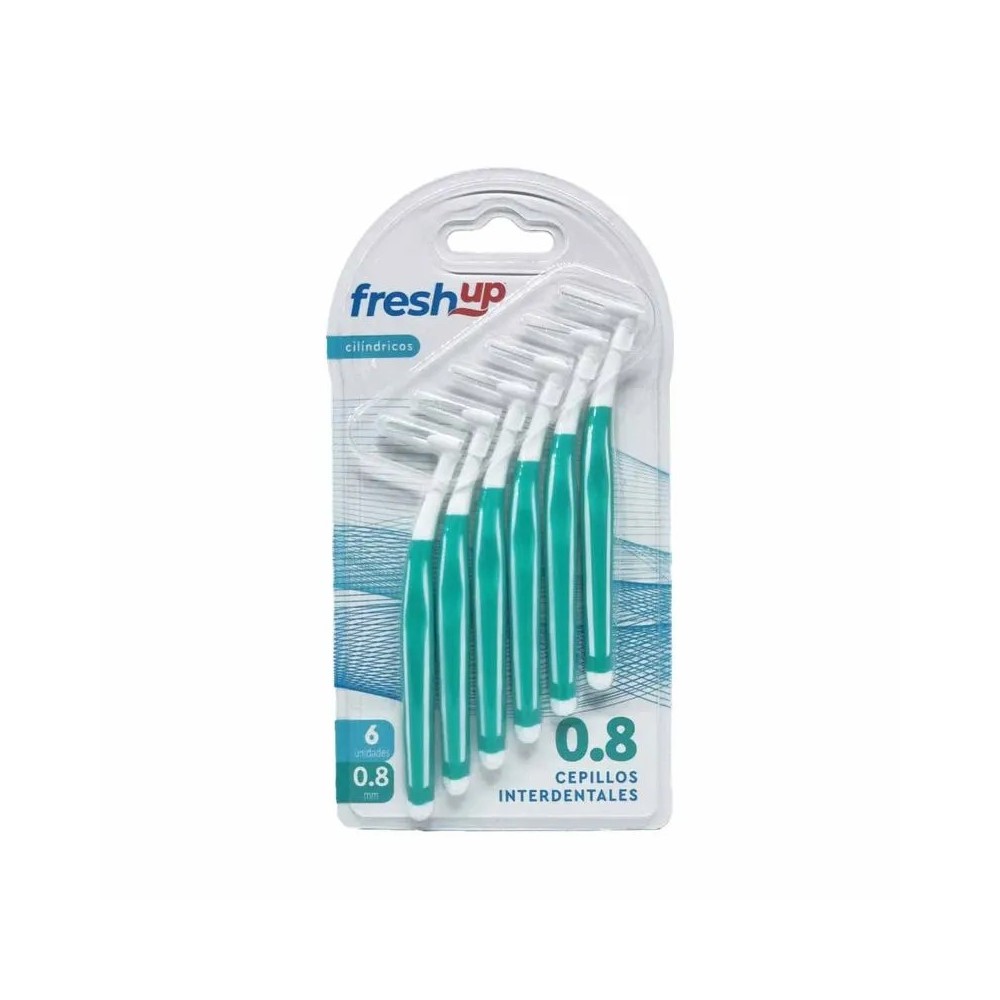 FRESHUP INTERDENTAL ANGULO X 0.8 MM X 6 UND