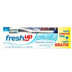 FRESHUP PASTA WHITENING X 180 GR + CEPILLO ADULTO