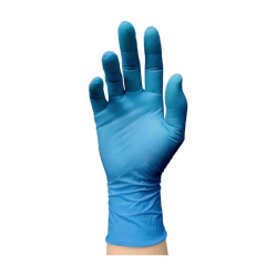 GUANTE EXAMEN NITRILO L/P AZUL TRESOR XL X 100 UND (DM)