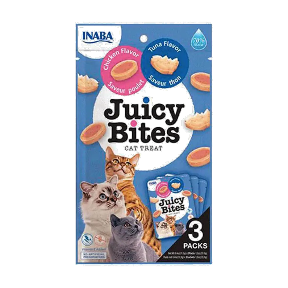 VET JUICY BITES ATUN Y POLLO X 3 UND