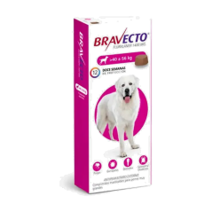 BRAVECTO COM 1400 MG PERROS 40 A 56 KG X 1