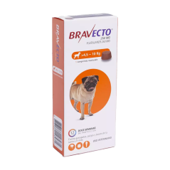 BRAVECTO COM 250 MG PERROS 4.5 A 10 KG X 1