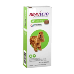 BRAVECTO COM 500 MG PERROS 10 A 20 KG X 1