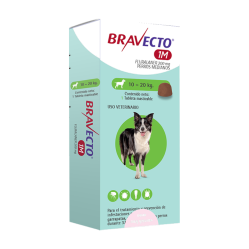 BRAVECTO TAB MAST PERRO 1M 200 MG 10 - 20 KG X 1