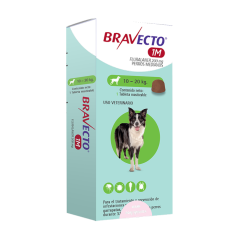 BRAVECTO TAB MAST PERRO 1M 200 MG 10 - 20 KG X 1